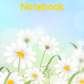 Daisies A4 Lined Notebook (Downloadable Ebook)