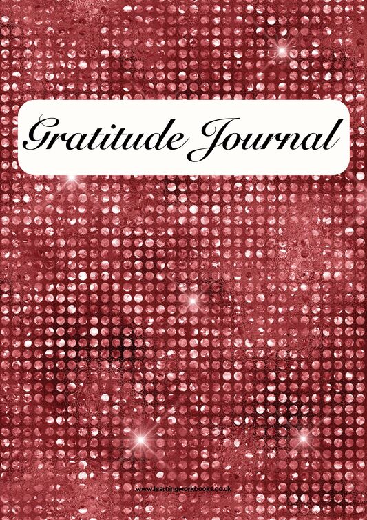 Ruby Diamond Stud Gratitude Journal