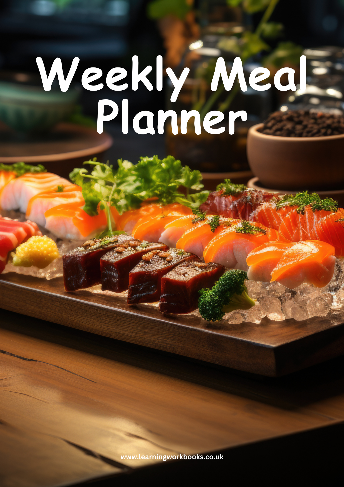 Weekly Meal Planner 2 (downloadable digital product)