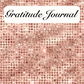 Rose Diamond Stud Gratitude Journal