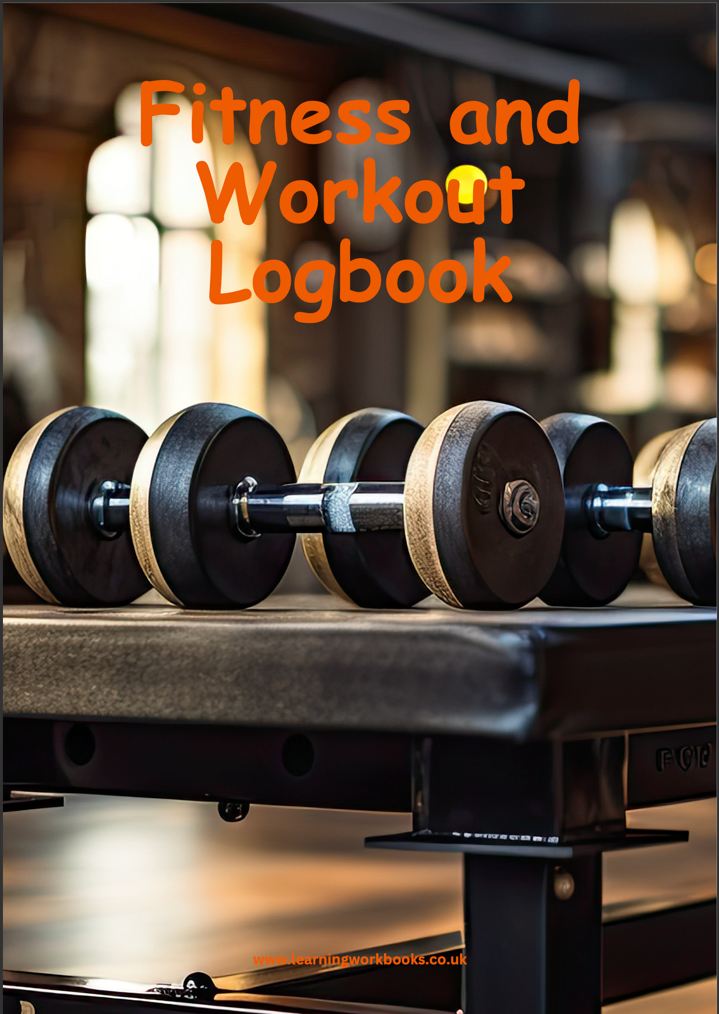 Fitness and Workout Logbook 29 (downloadable digital product)