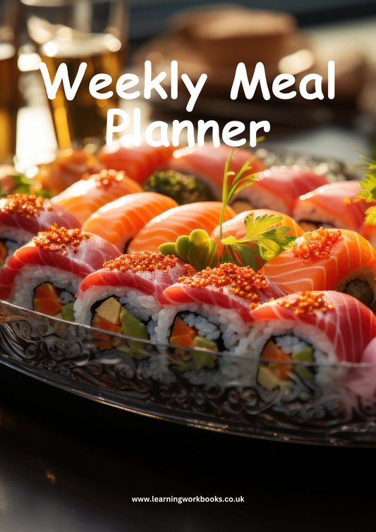 Weekly Meal Planner 3 (downloadable digital product)