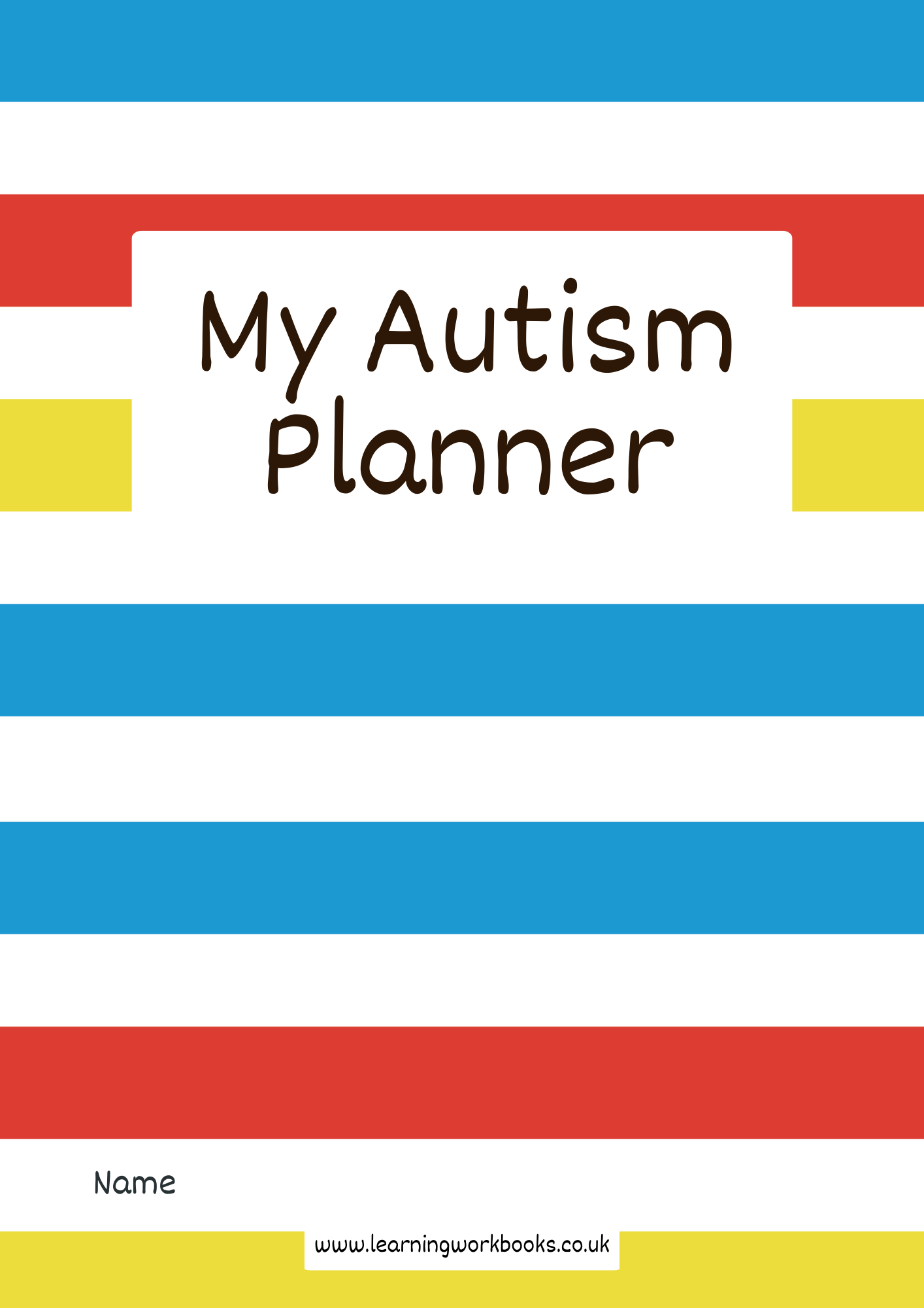 My Autism Planner 8 (downloadable digital product)