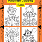 Friendly Scarecrows Halloween Colouring Book