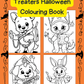 Animal Trick-or-Treaters Halloween Colouring Book