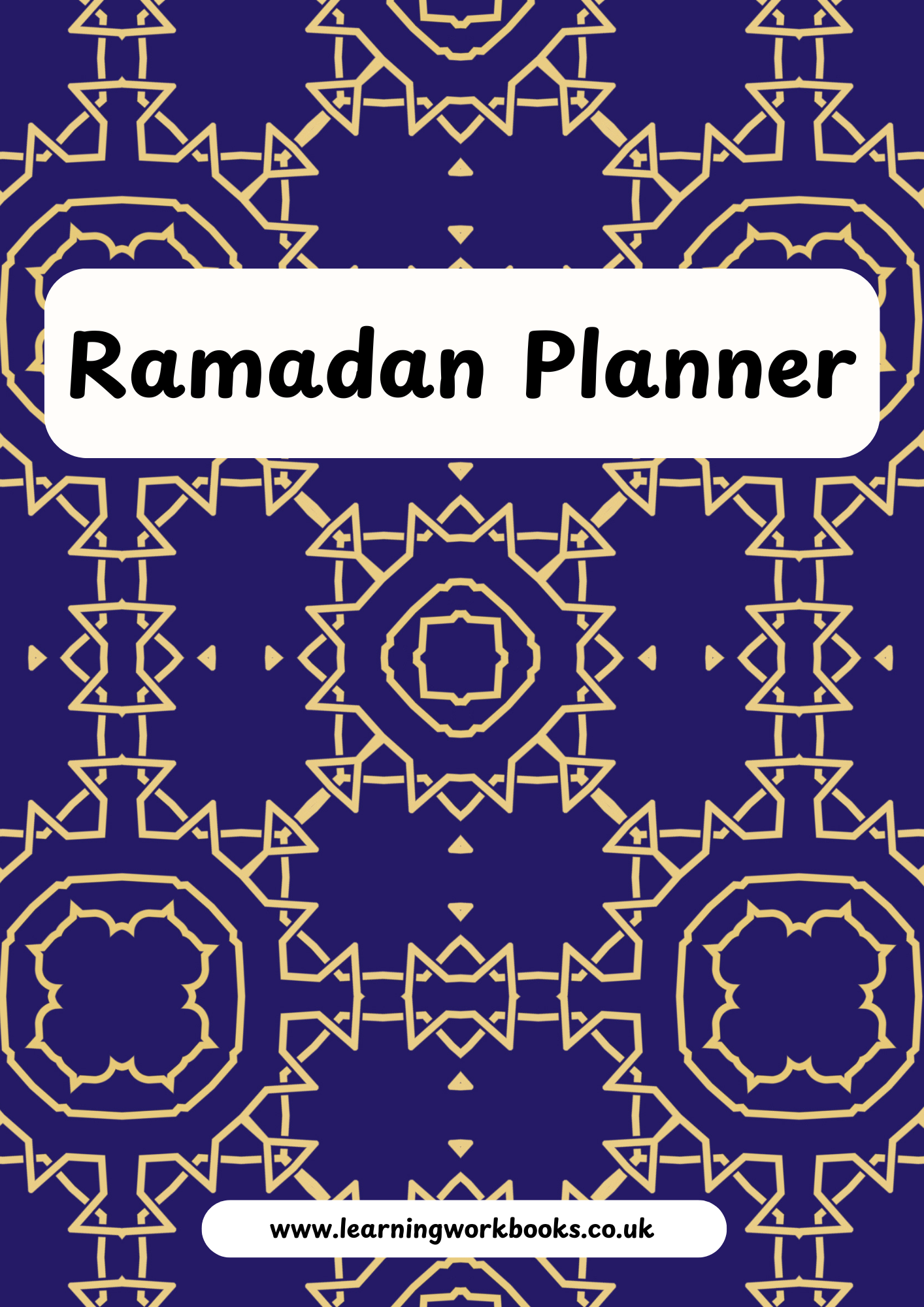 Ramadan Planner 20 (downloadable digital product)