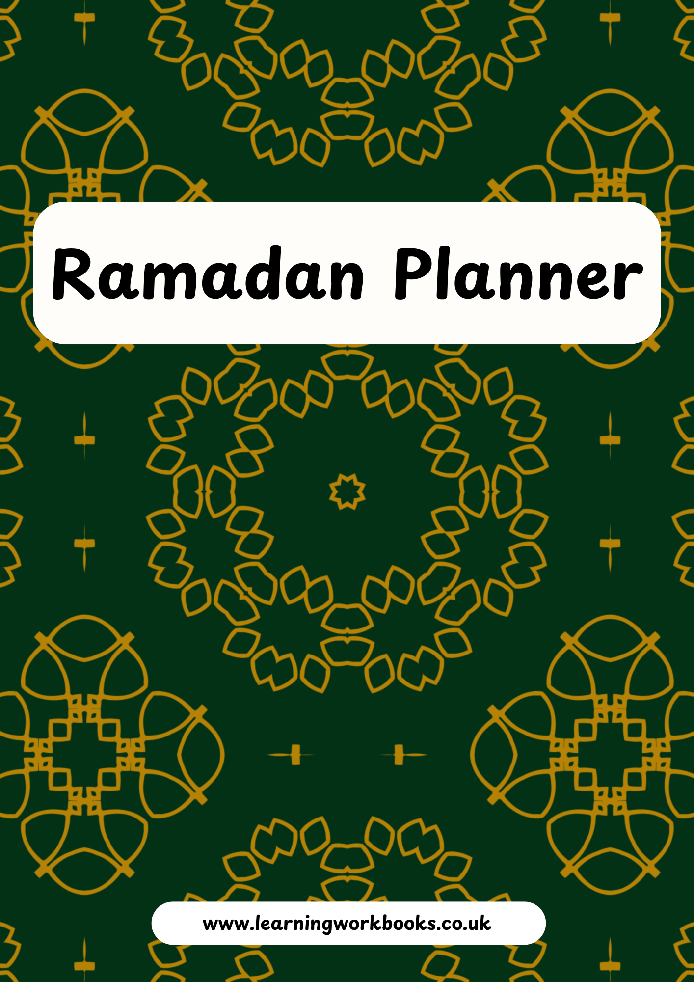 Ramadan Planner 25 (downloadable digital product)