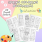 10 Printable Springtime Bookmarks (downloadable digital product)