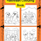 Ghosts in Pyjamas Halloween Colouring Book