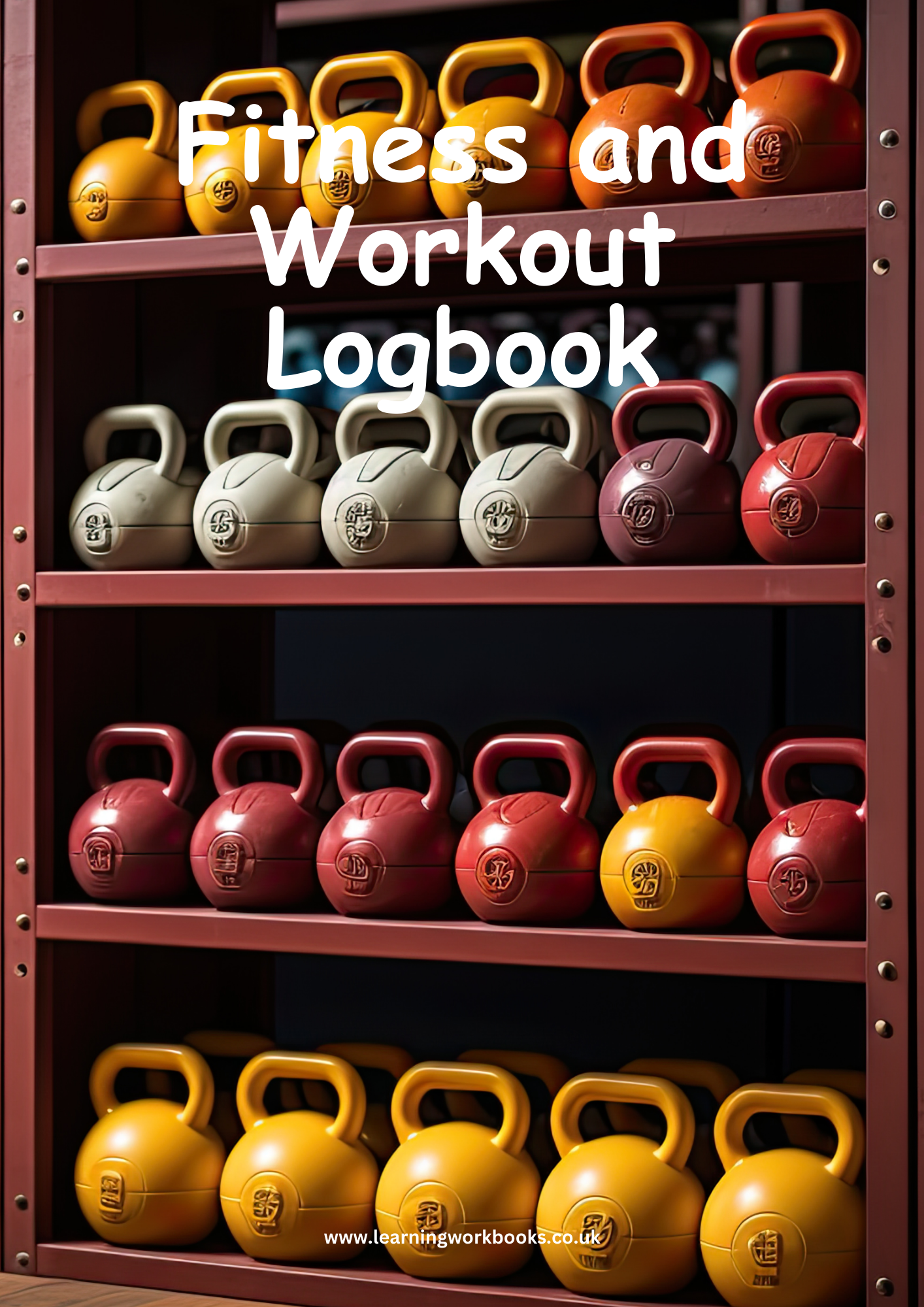 Fitness and Workout Logbook 16 (downloadable digital product)