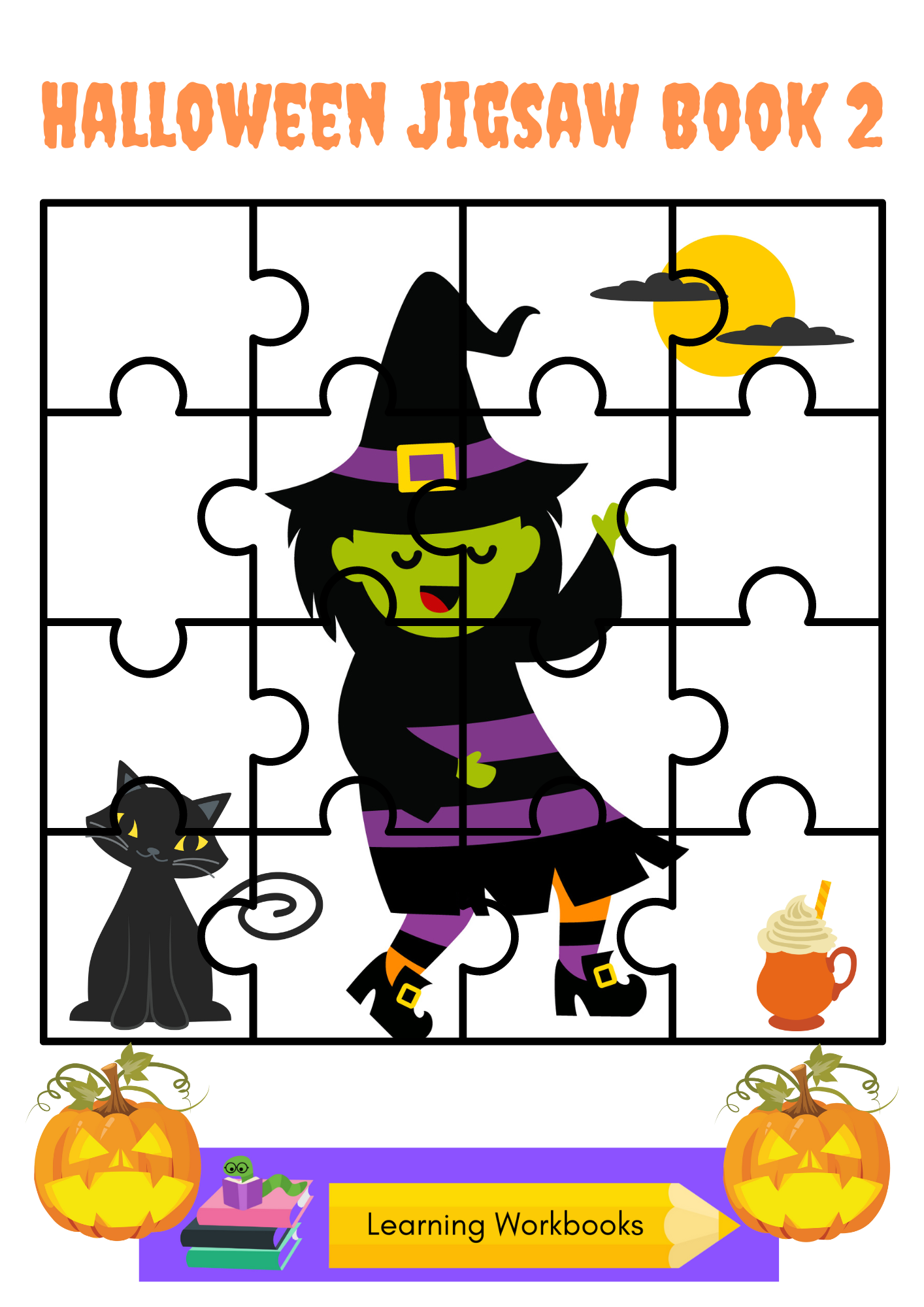 Halloween Jigsaw Book 2