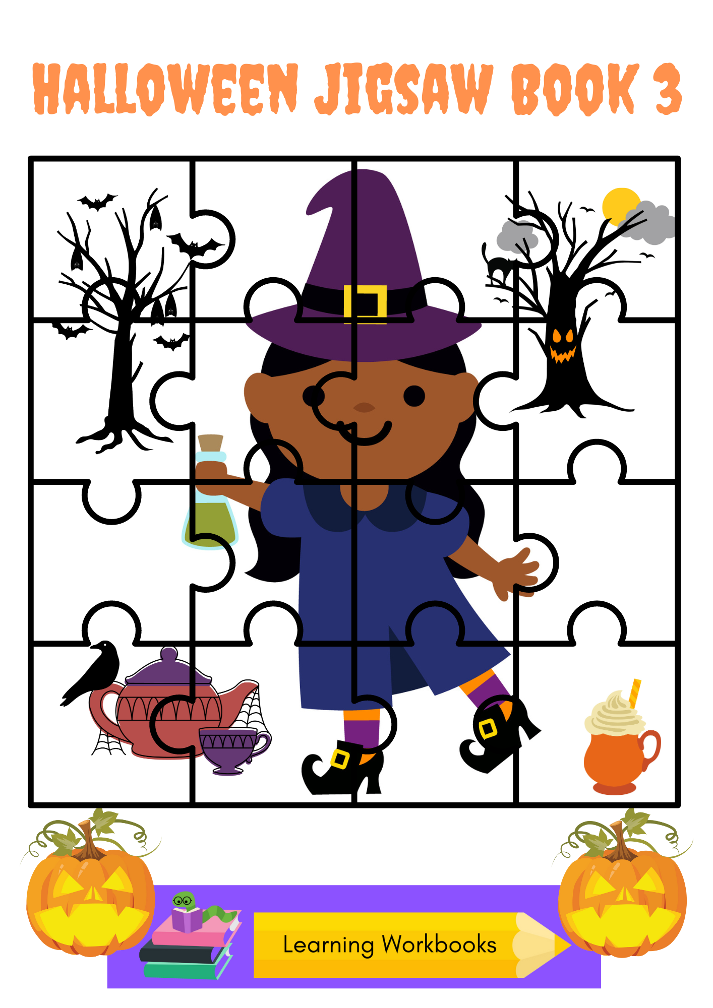 Halloween Jigsaw Book 3 (downloadable digital product)