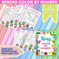 Spring Colour by Number Activity Book (downloadable digital product)