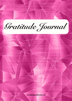 Hot Pink Gratitude Journal 2 (downloadable digital product)
