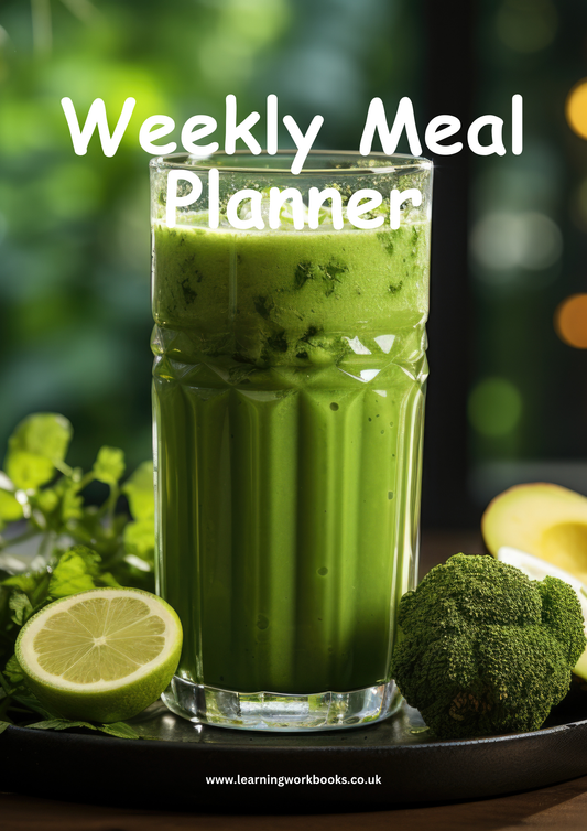 Weekly Meal Planner 5 (downloadable digital product)