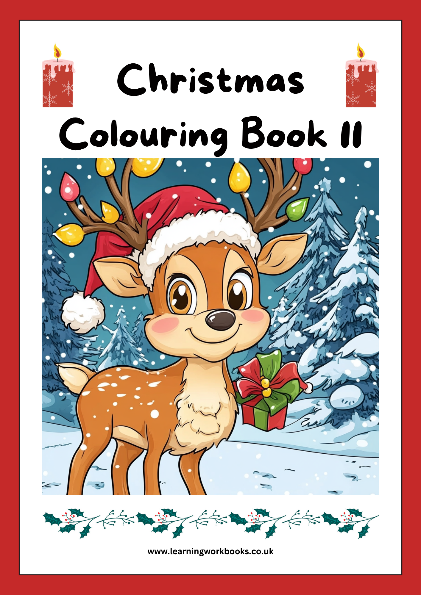 Christmas Colouring Book 11 (downloadable digital product)