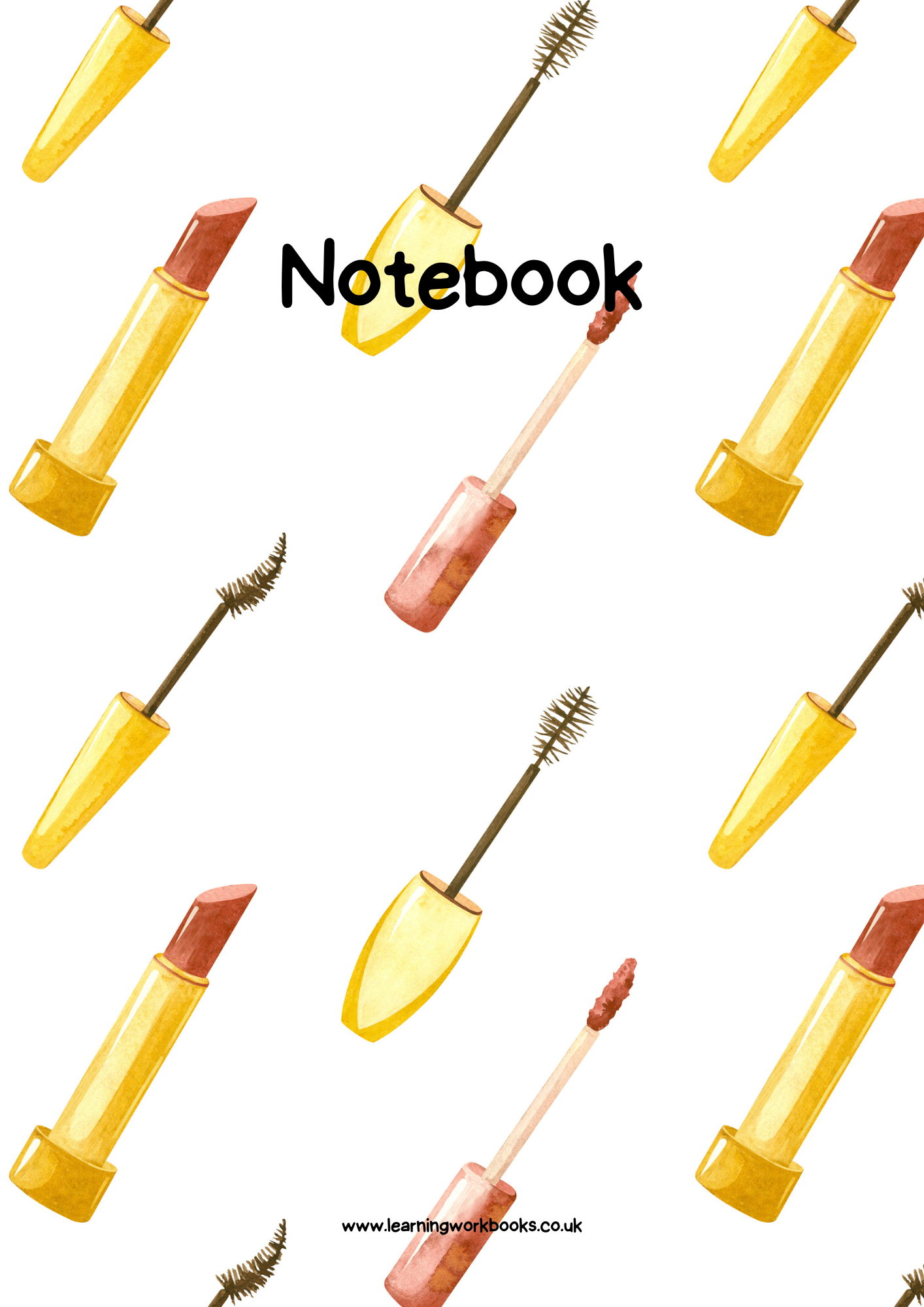 Makeup Notebook 4 (downloadable digital product)