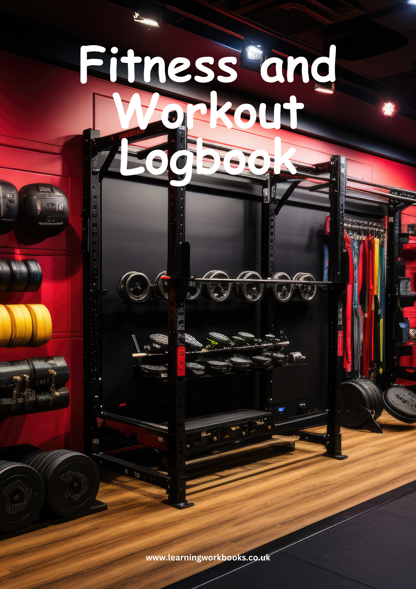 Fitness and Workout Logbook 12 (downloadable digital product)