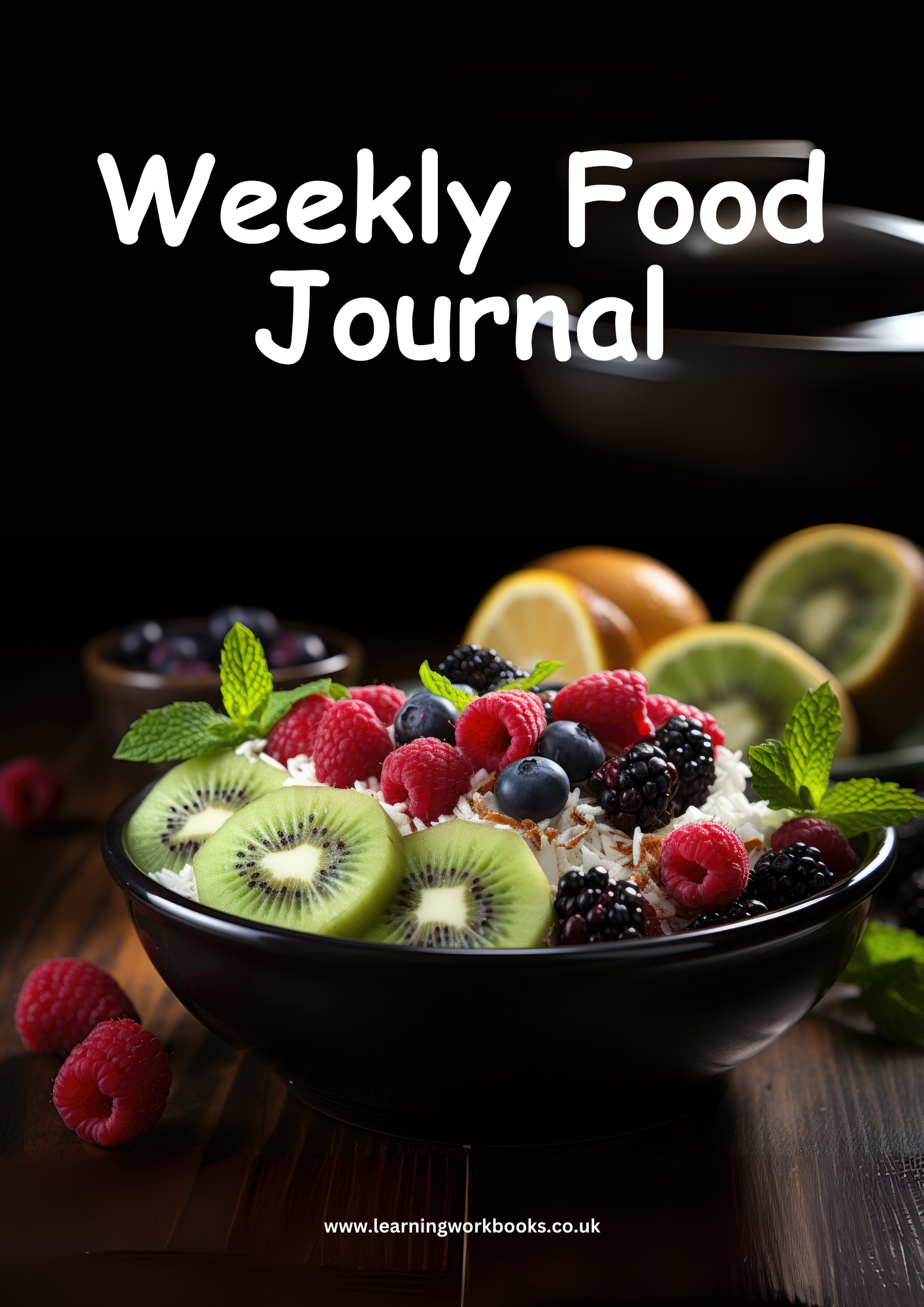 Weekly Food Journal 9 (downloadable digital product)