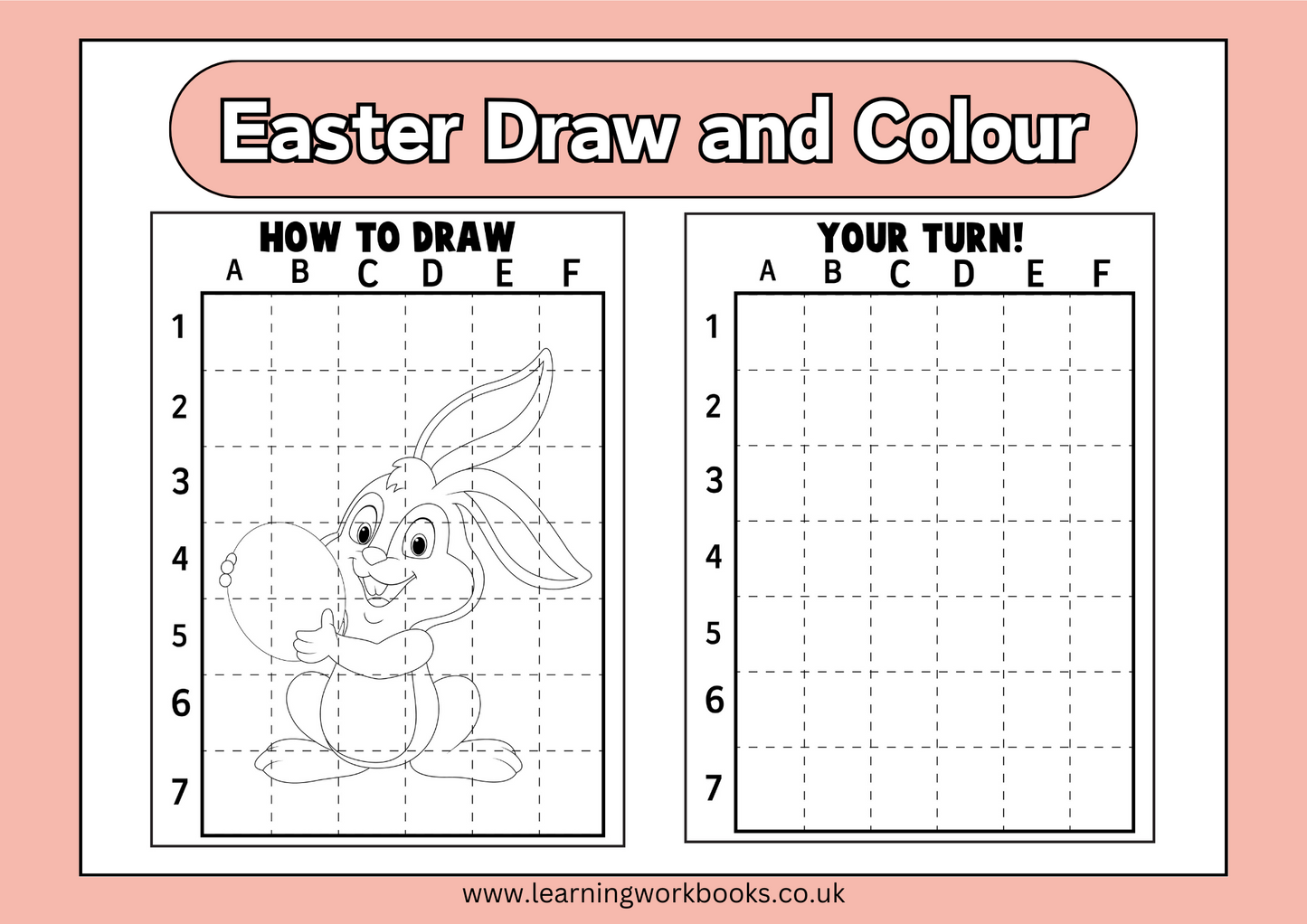 Easter Draw and Colour Book 3