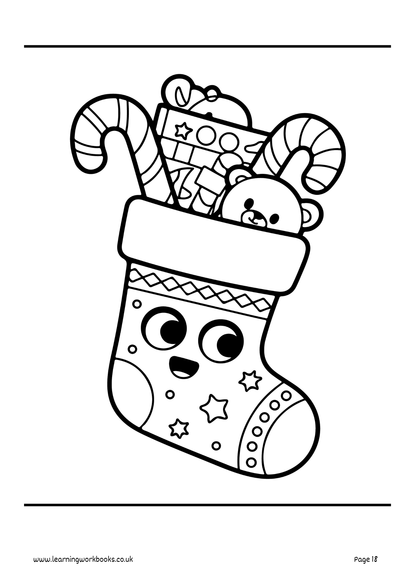 Christmas Colouring Book 11 (downloadable digital product)