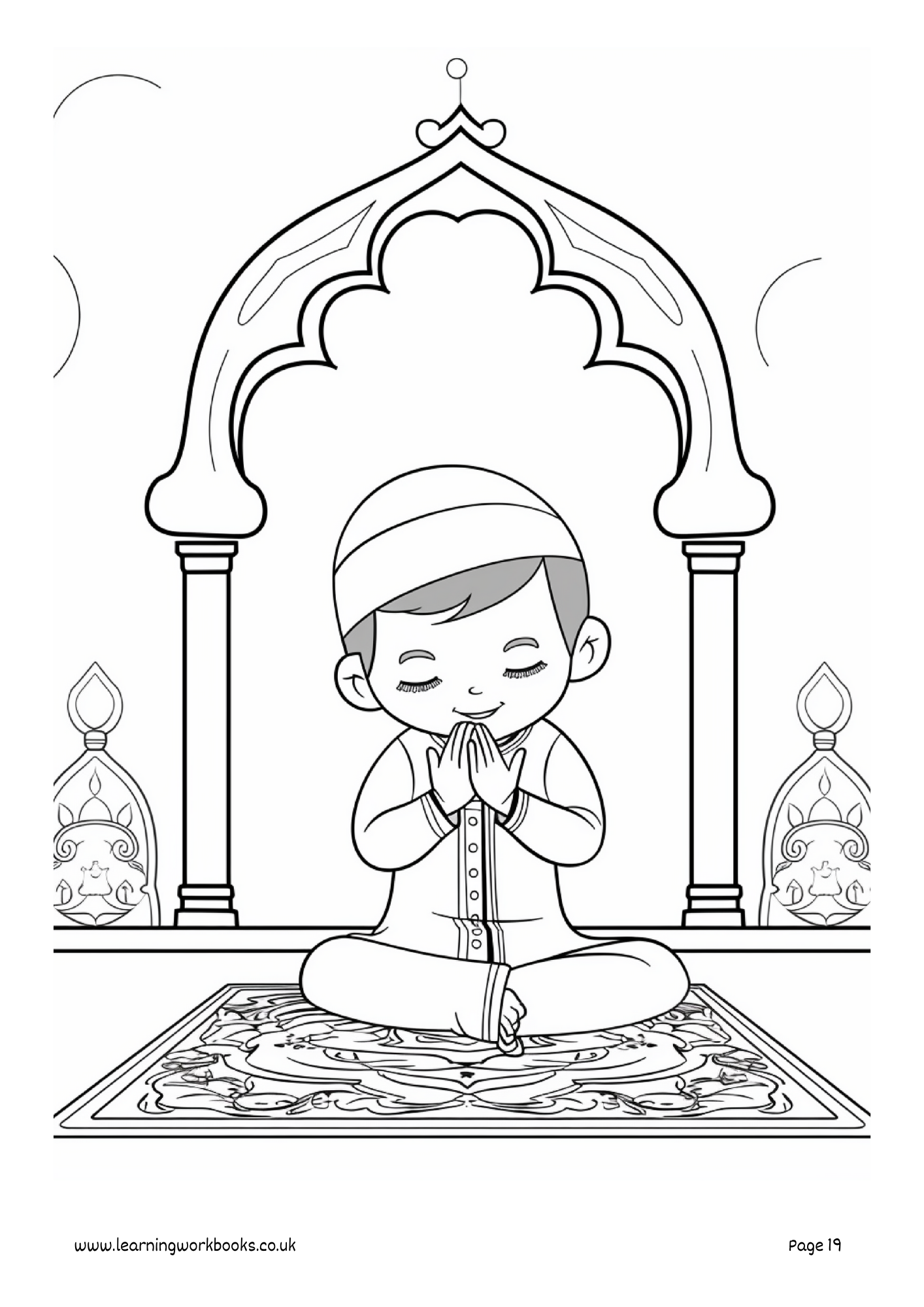 Eid Colouring Book 3 (downloadable digital product)