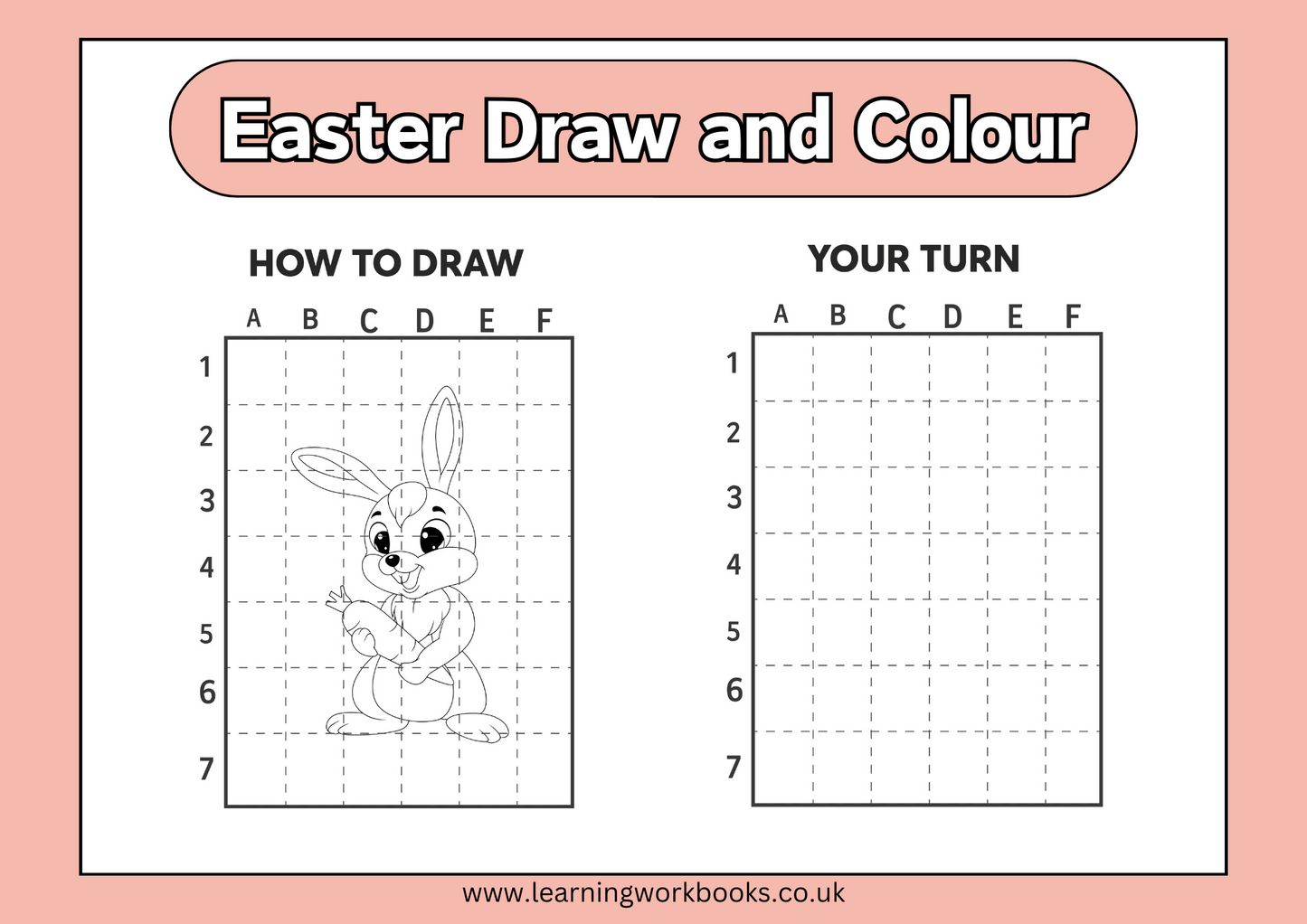 Easter Draw and Colour Book 2