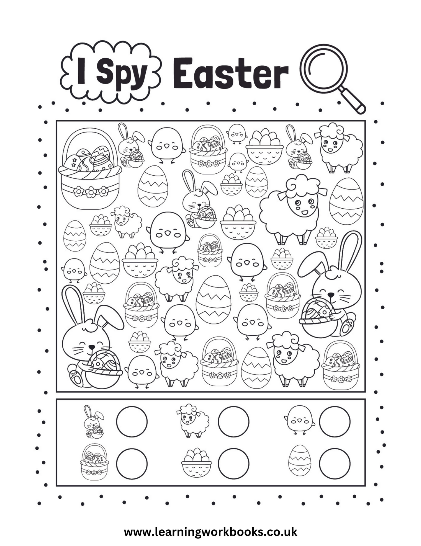 Easter I Spy Puzzle Book 2