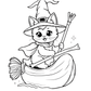 Halloween Costume Parade Colouring Book