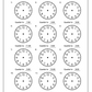 Telling the Time: Minutes Past and to the Hour Workbook