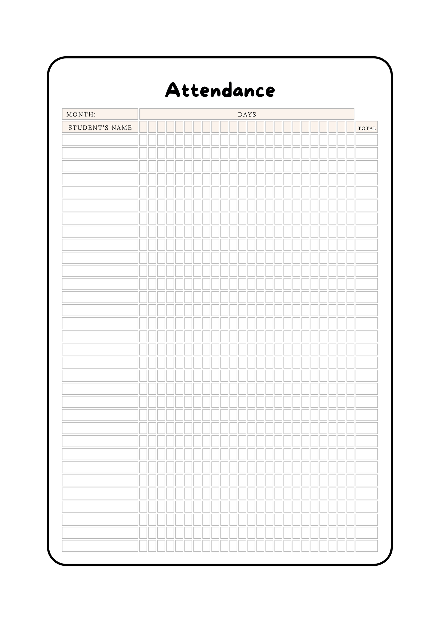 Black, White and Grey Diagonal Zigzag Teacher Planner