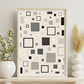 Modern Minimalist Geometric Squares Pattern / Geometric Patterns Wall Art 2 / Premium Printable Digital Download