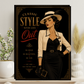 Vintage Art Deco Fashion Illustration / Vintage Women Printable Art 5 / Premium Printable Digital Download / High Resolution for High Quality Printing