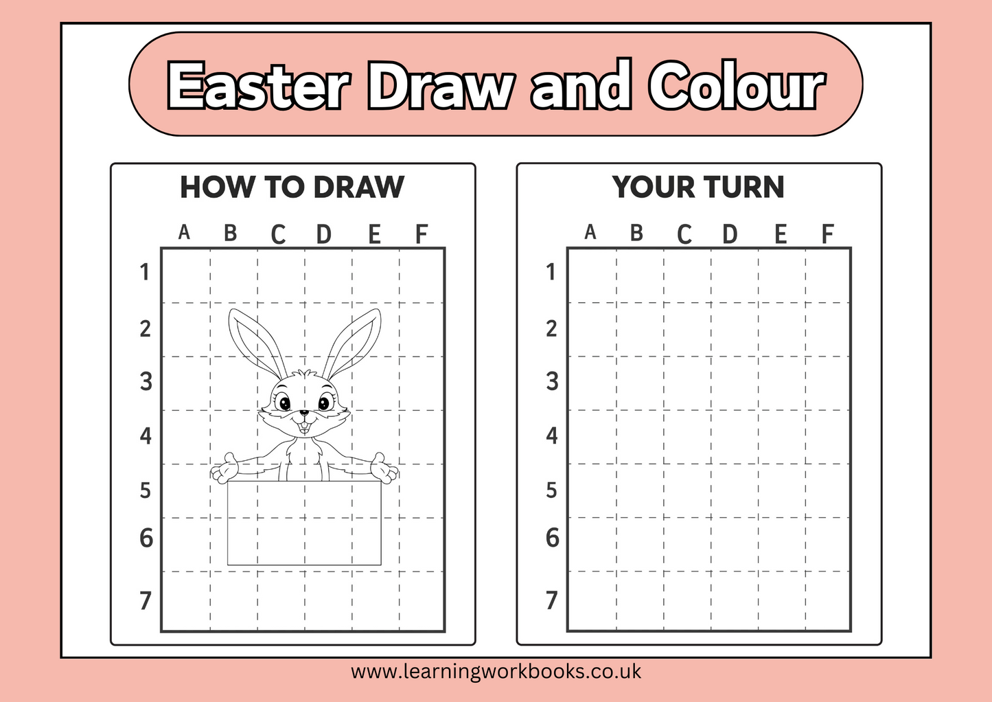 Easter Draw and Colour Book 2