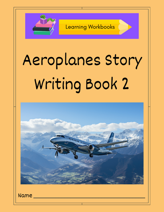 Aeroplanes Story Writing Book 2