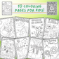 Spring Colouring Pages (downloadable digital product)