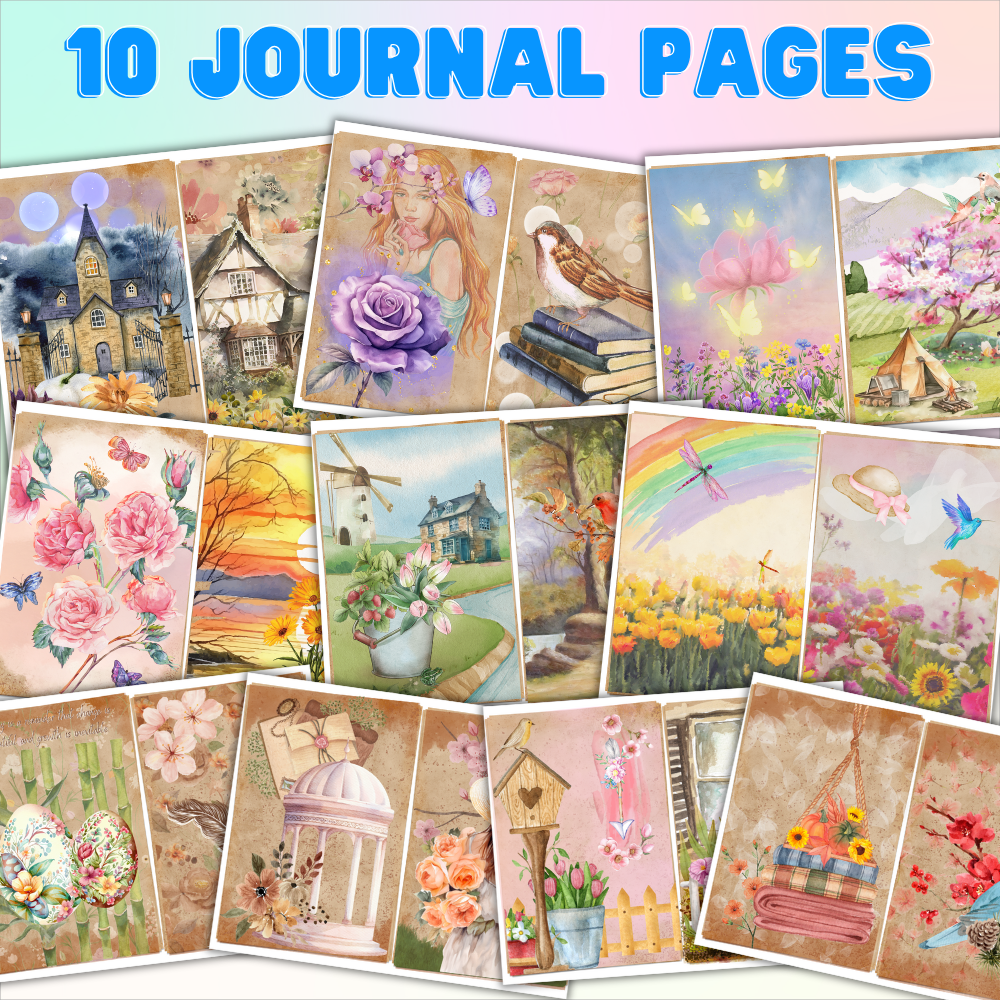 Spring Junk Journal (downloadable digital product)