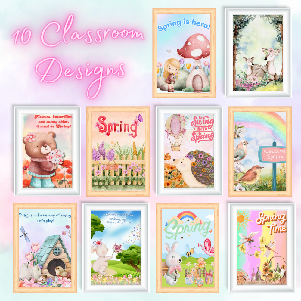 Spring Wall Art (downloadable digital product)