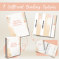 Peach Spring Cleaning Planner