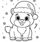 Christmas Colouring Book 12 (downloadable digital product)