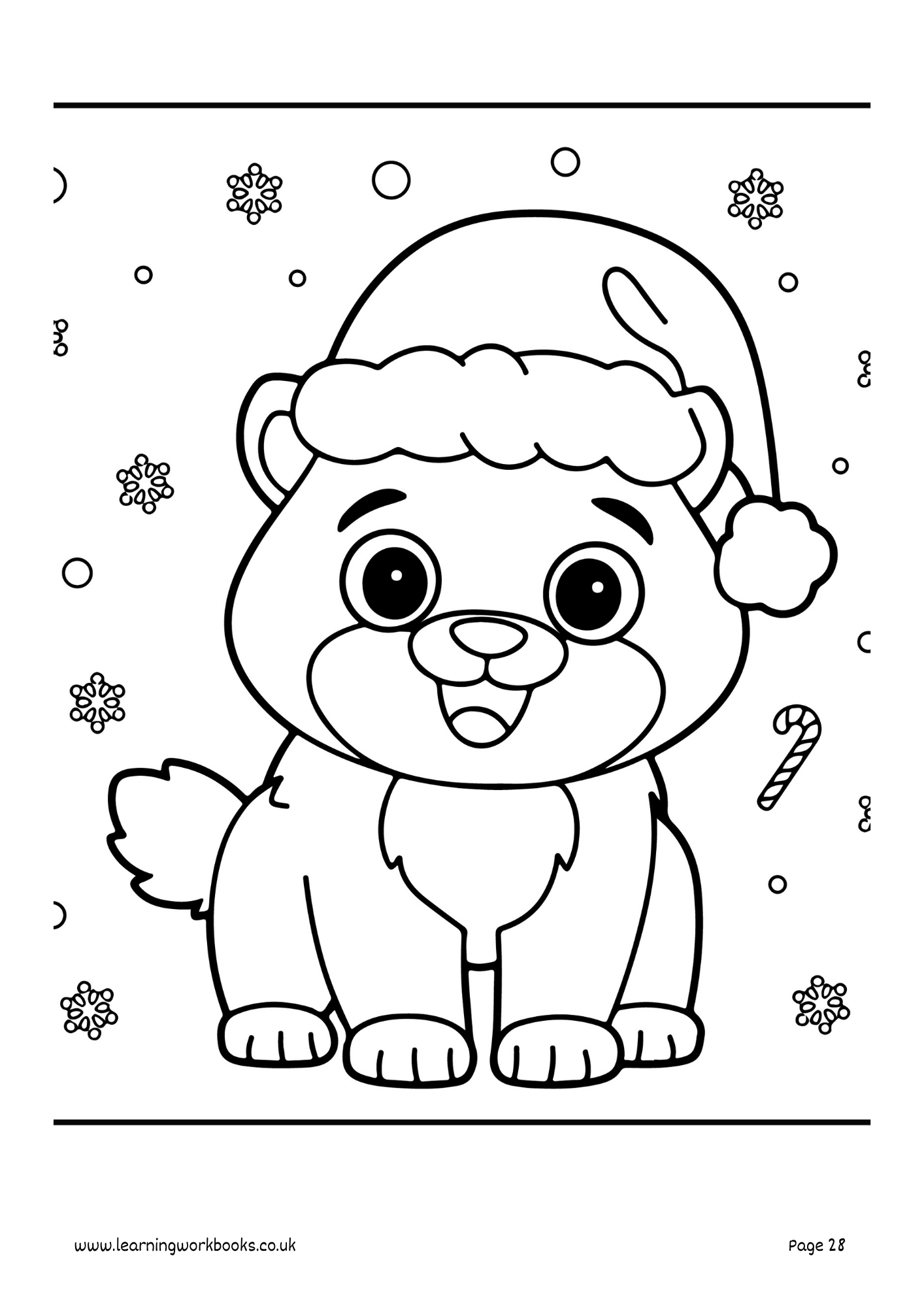 Christmas Colouring Book 12 (downloadable digital product)