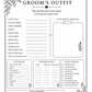 The Complete Wedding Planner – Design Number 1: Ivory and Gold Flowers (downloadable, high quality print, 100 pages)