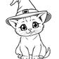 Mischievous Kittens Halloween Colouring Book