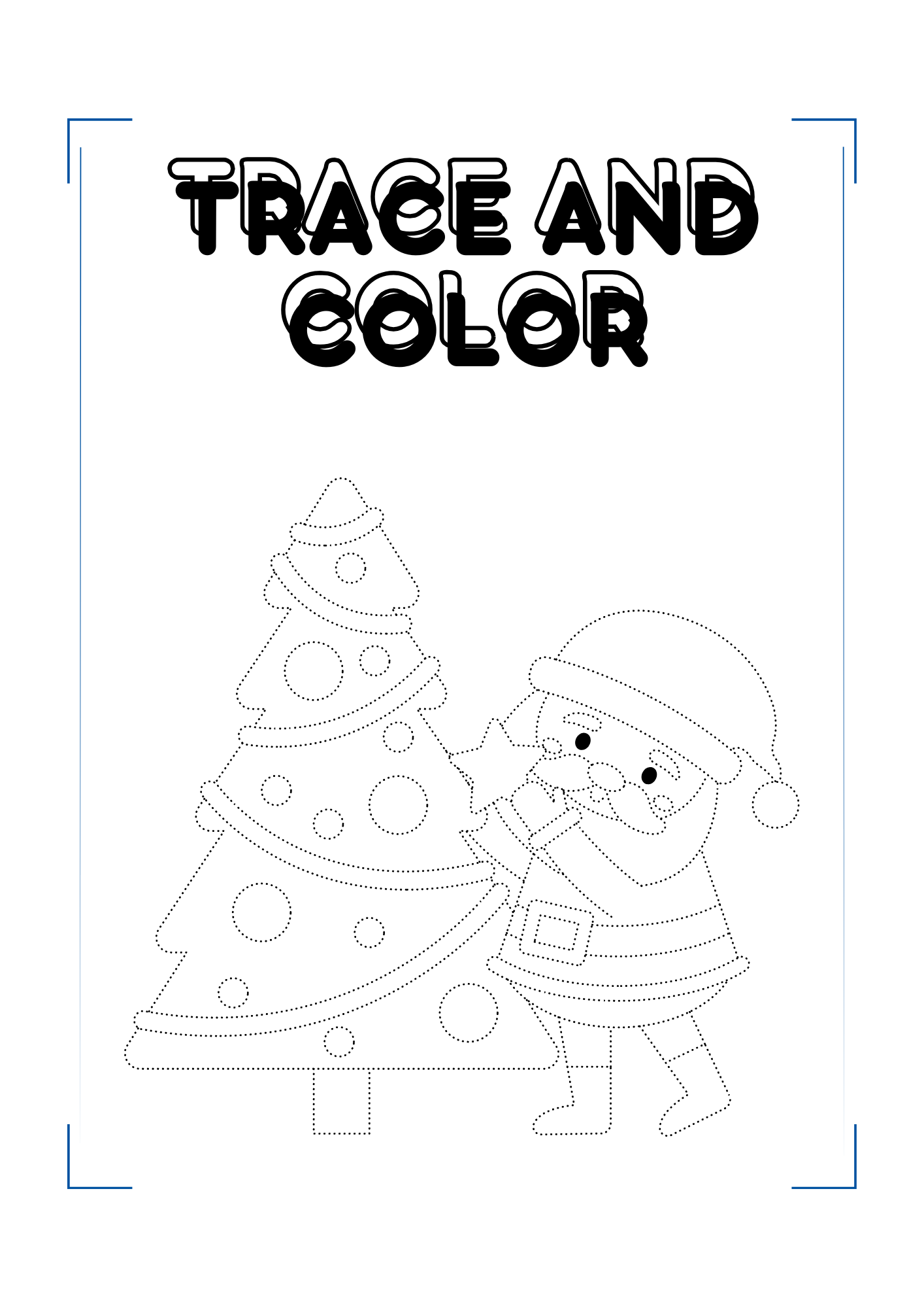 Christmas Activity Book for Kids