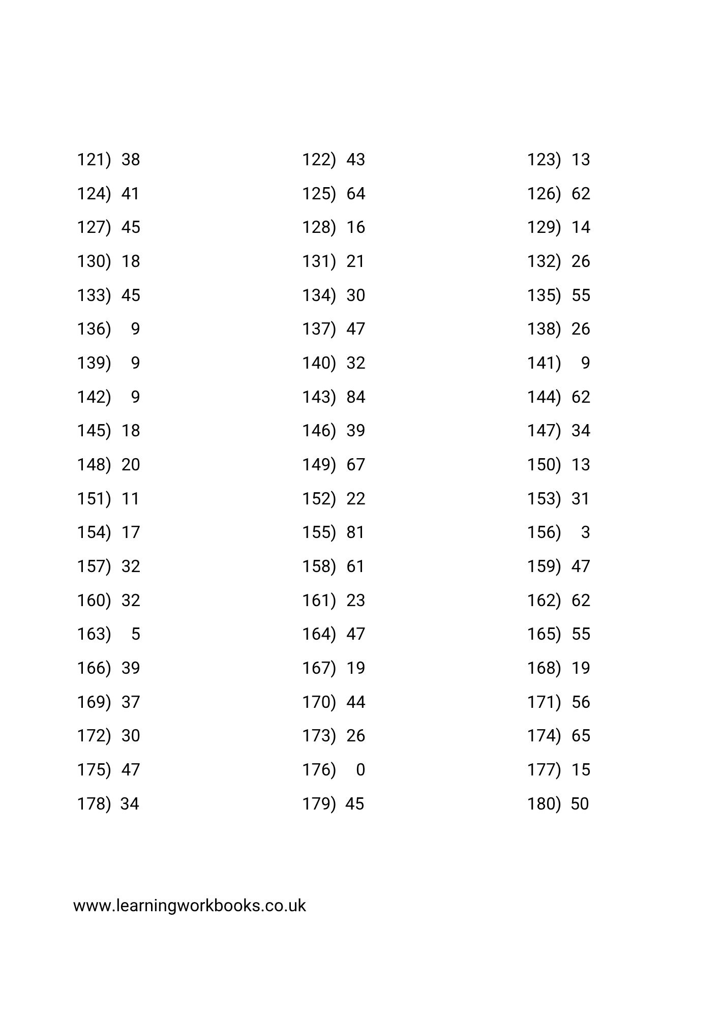 Subtracting 2 Digits From 2 Digit Numbers Workbook 2 (downloadable digital product)