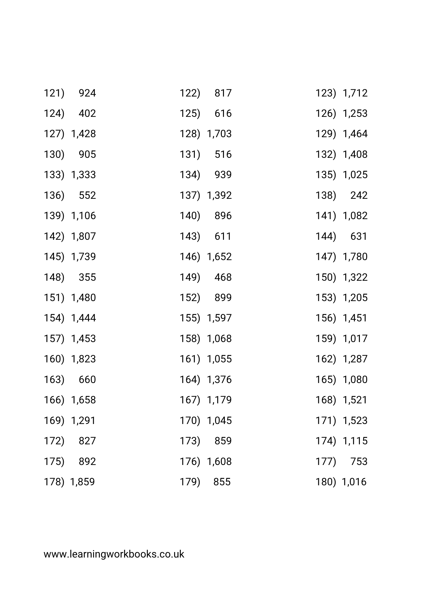 Adding 3 Digit Numbers Workbook 2 (downloadable digital product)
