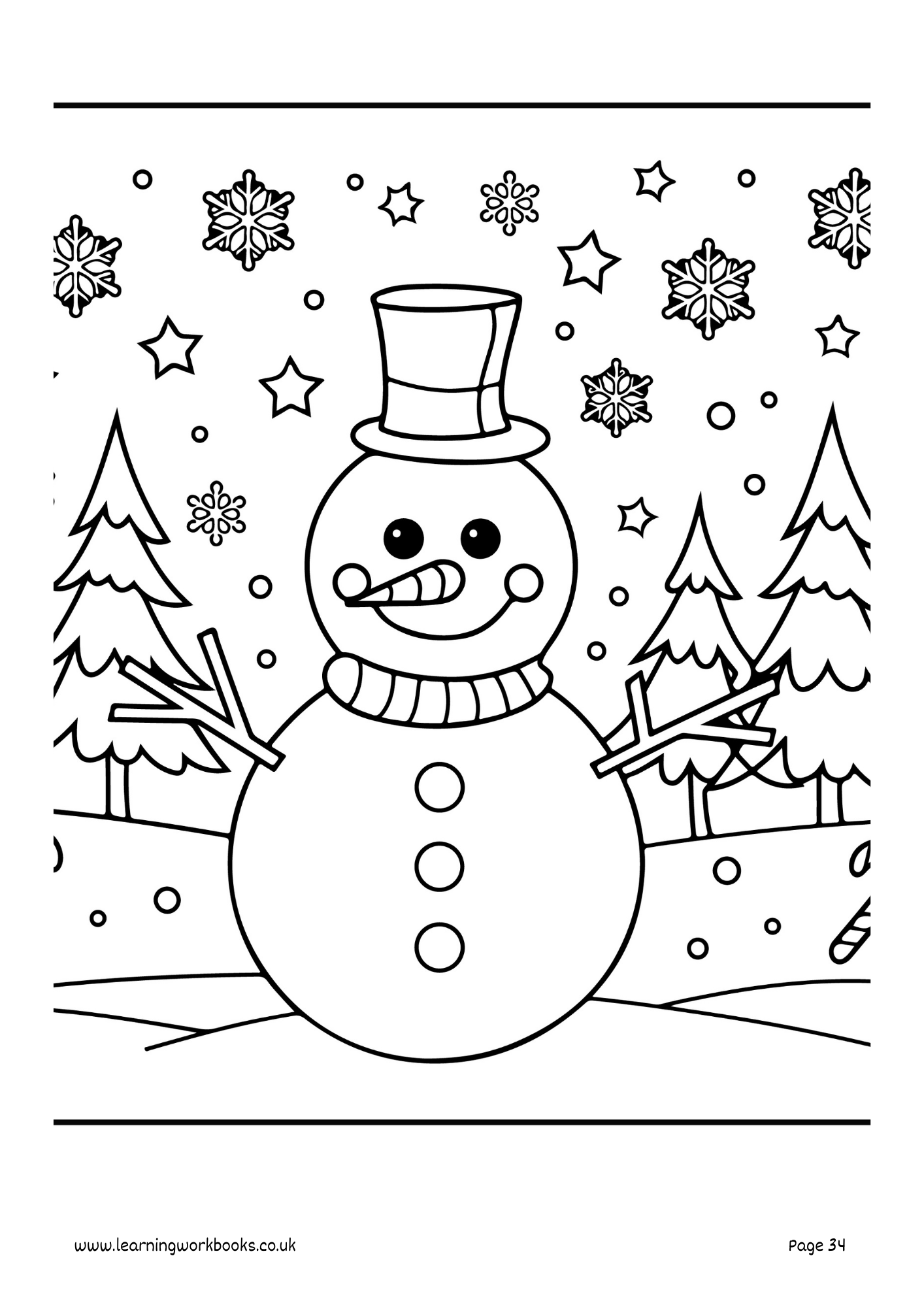 Christmas Colouring Book 12 (downloadable digital product)