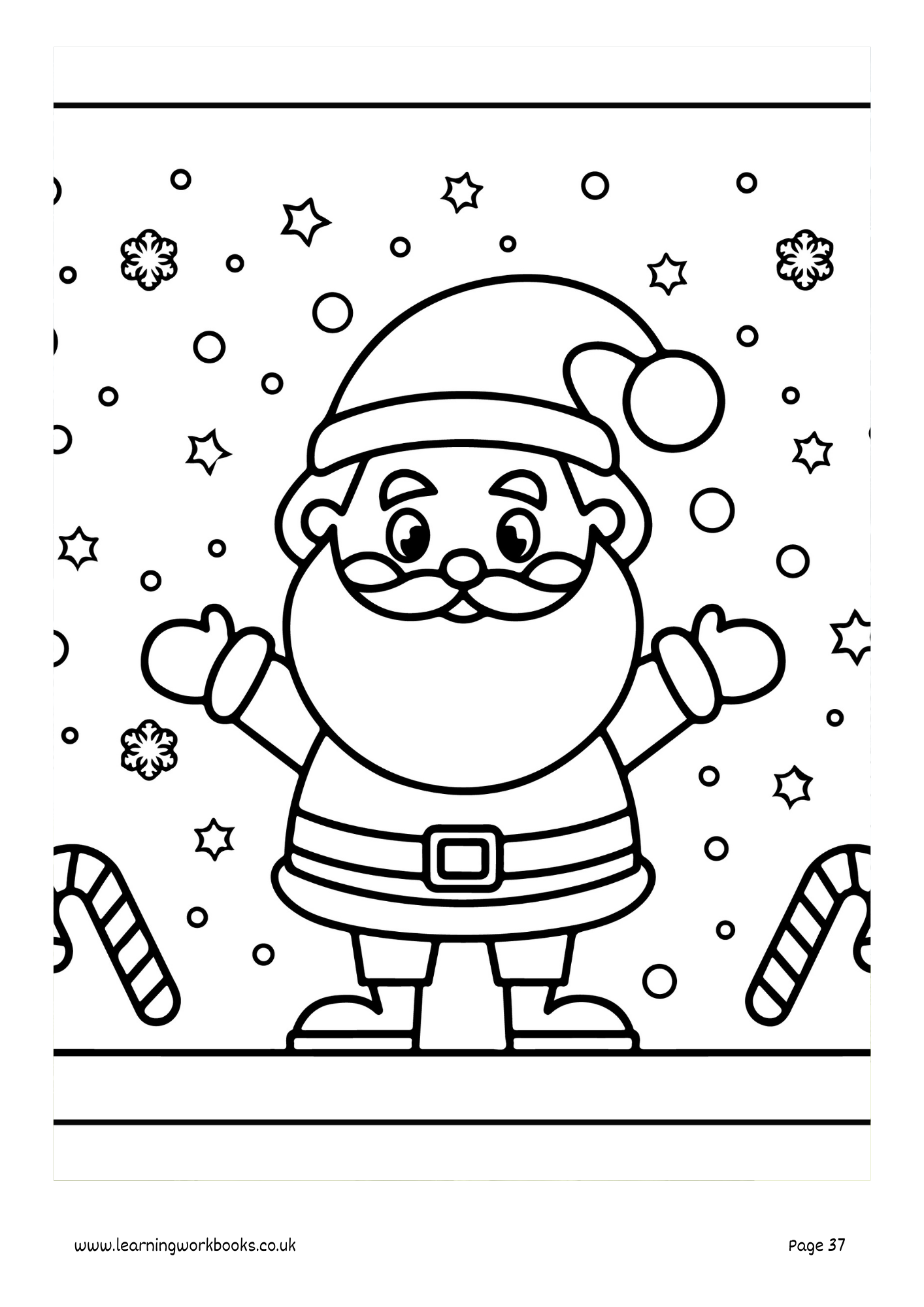 Christmas Colouring Book 12 (downloadable digital product)