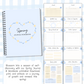 Blue Spring Journal Workbook