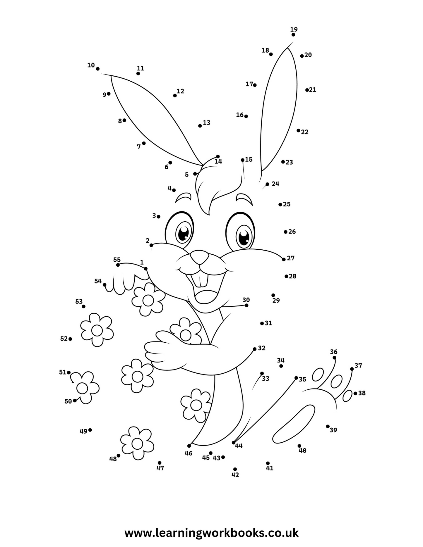 Easter Dot to Dot Book 2